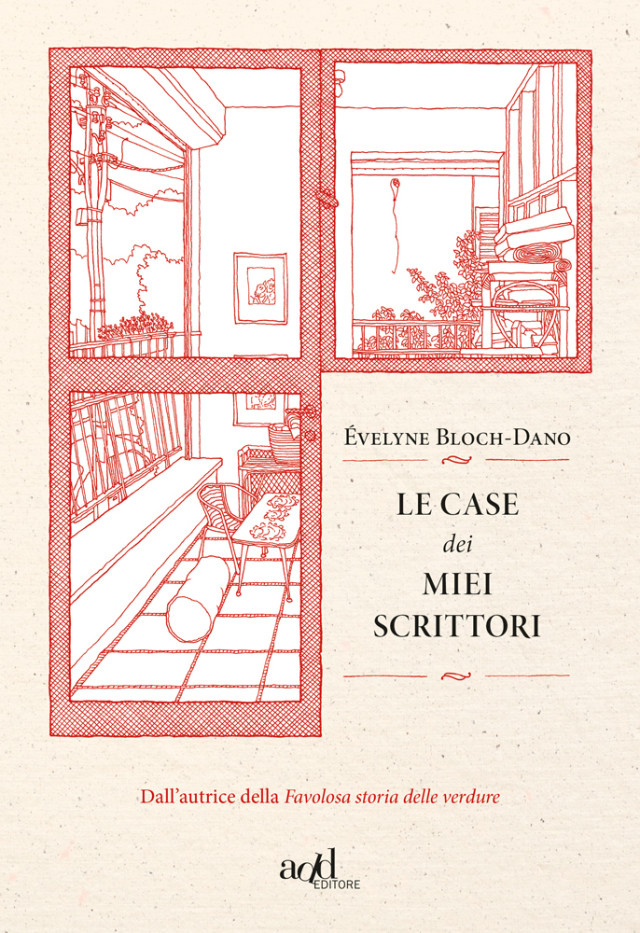 Bloch-Dano le case dei miei scrittori copertina cover